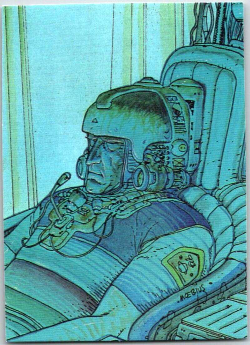 1993 Moebius Comic #76. Hyperspace Bridge V48212