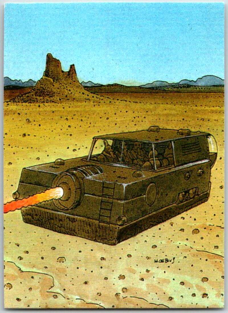 1993 Moebius Comic #79. Nest Ship V48213