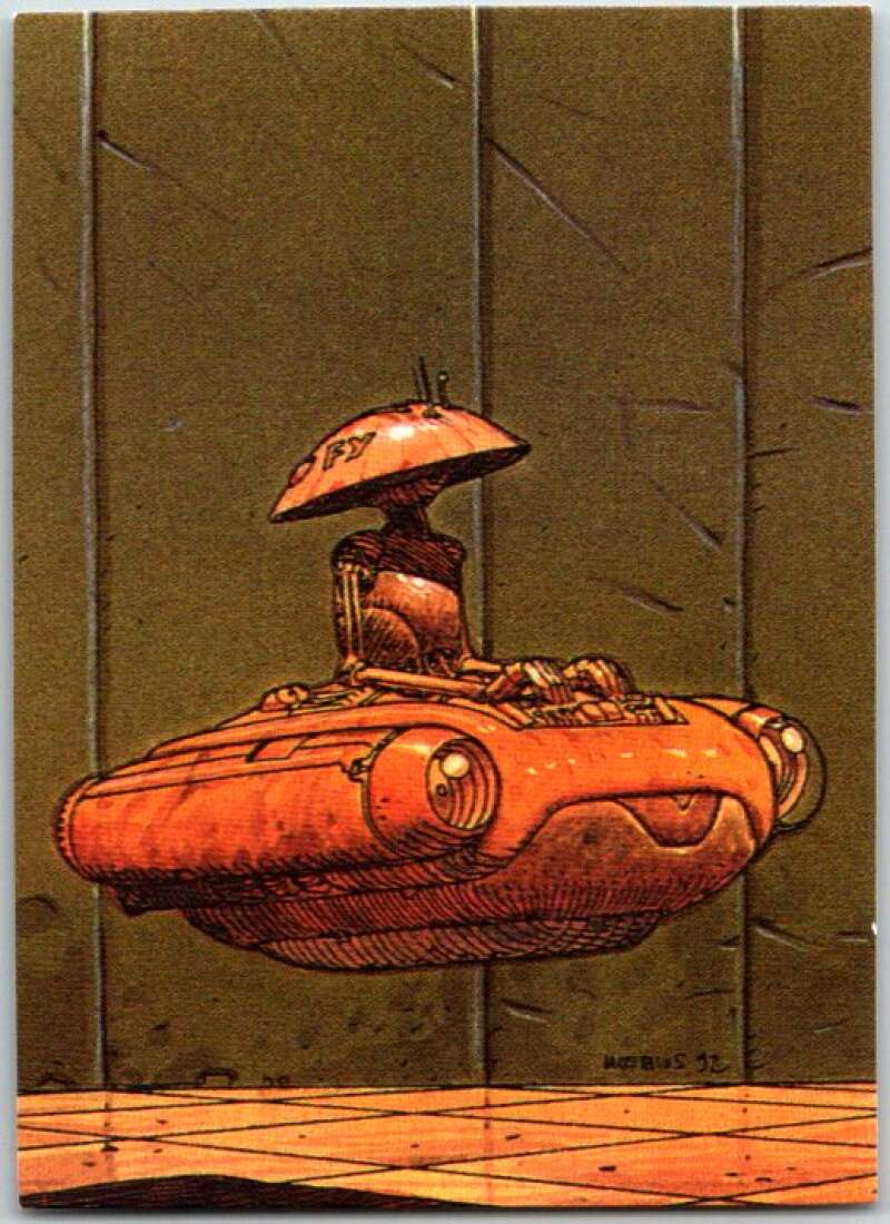 1993 Moebius Comic #80. Police Robot V48214