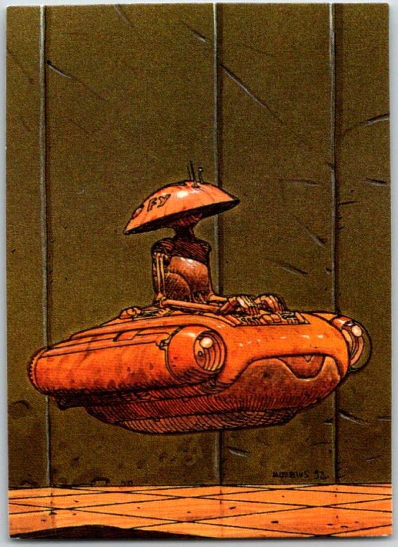 1993 Moebius Comic #80. Police Robot V48215