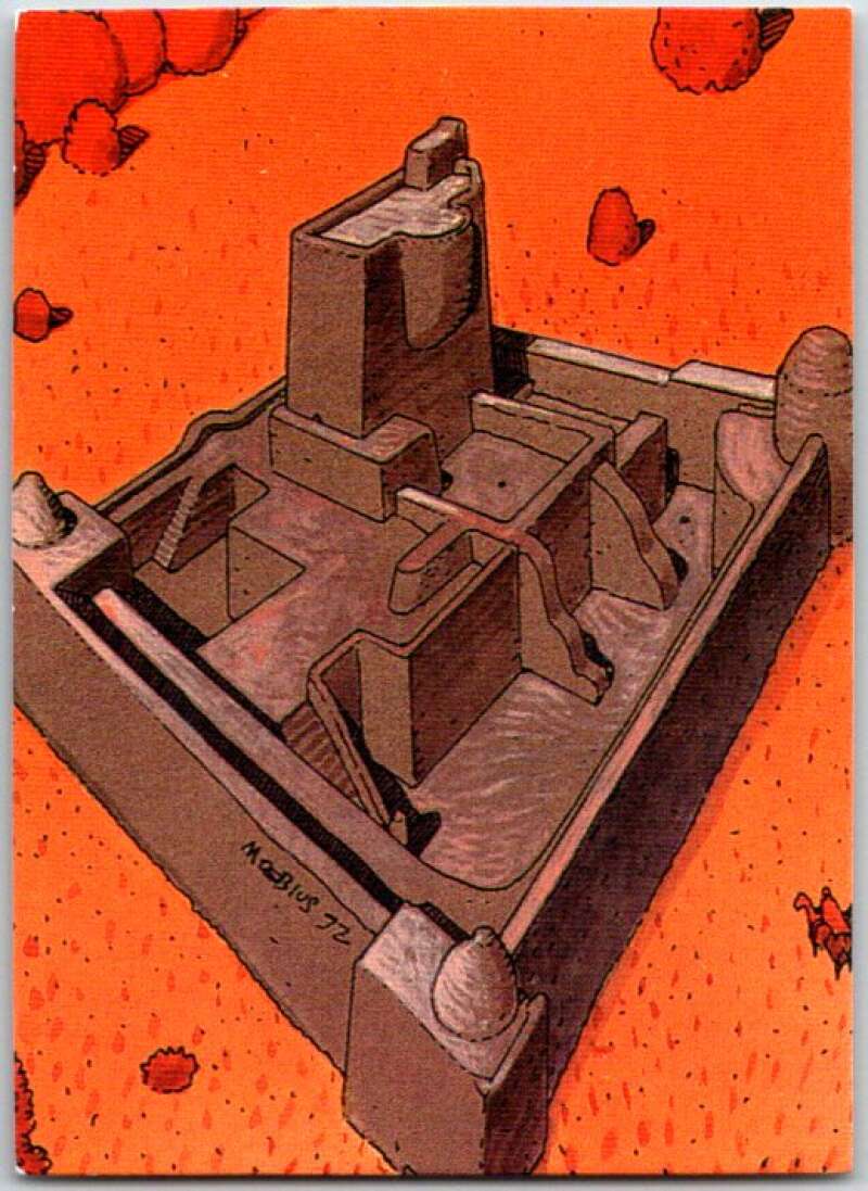 1993 Moebius Comic #85. The White Citadel V48221