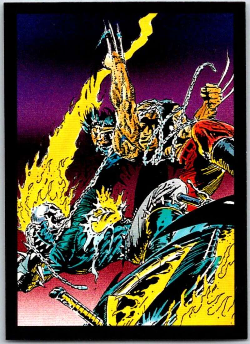 1992 Mavel Ghost Rider 2 # 45. Hot Heads V48133