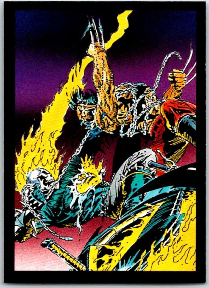 1992 Mavel Ghost Rider 2 # 45. Hot Heads V48134