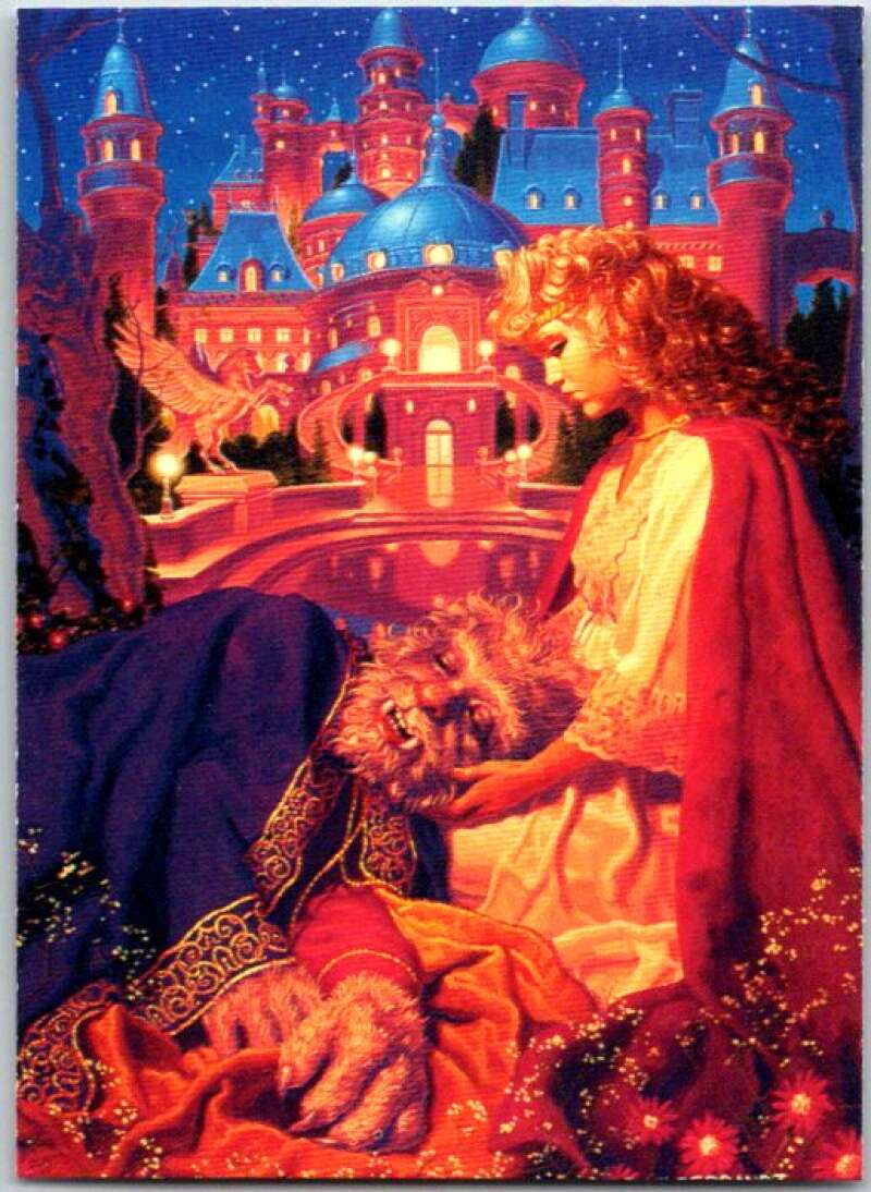 1992 Greg Hildebrandt Comic # 41. Beauty & the Beast 1984 V48415