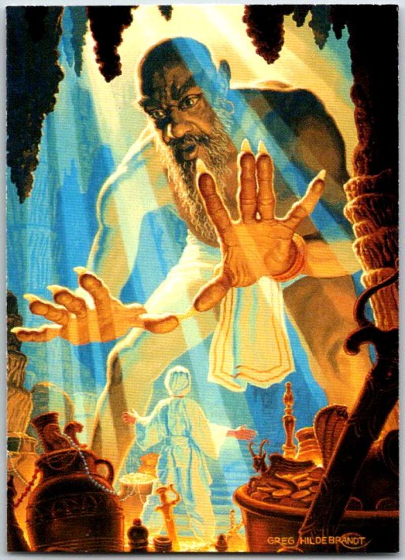 1992 Greg Hildebrandt Comic # 43. Aladdin and the Magic Lamp 1984 V48416