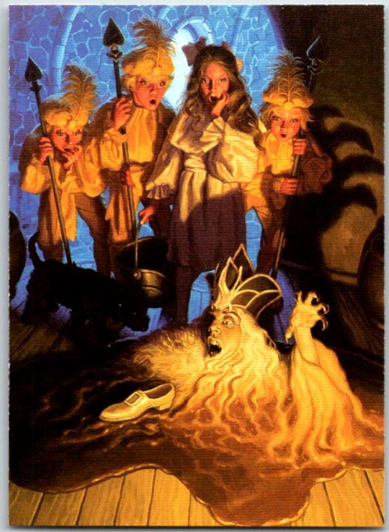 1992 Greg Hildebrandt Comic # 72. Wizard of Oz: Dorothy Melts Witch V48436