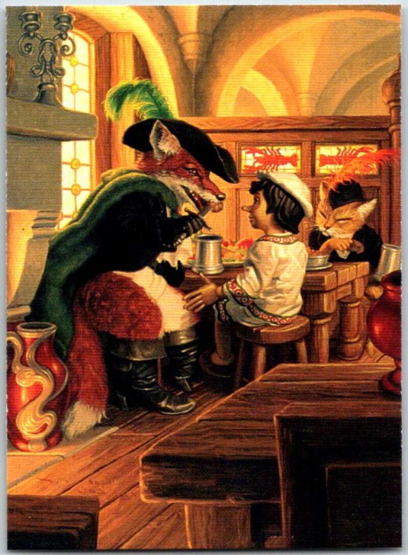 1992 Greg Hildebrandt Comic # 81. Pinocchio: At The Red Crawfish 1986 V48445