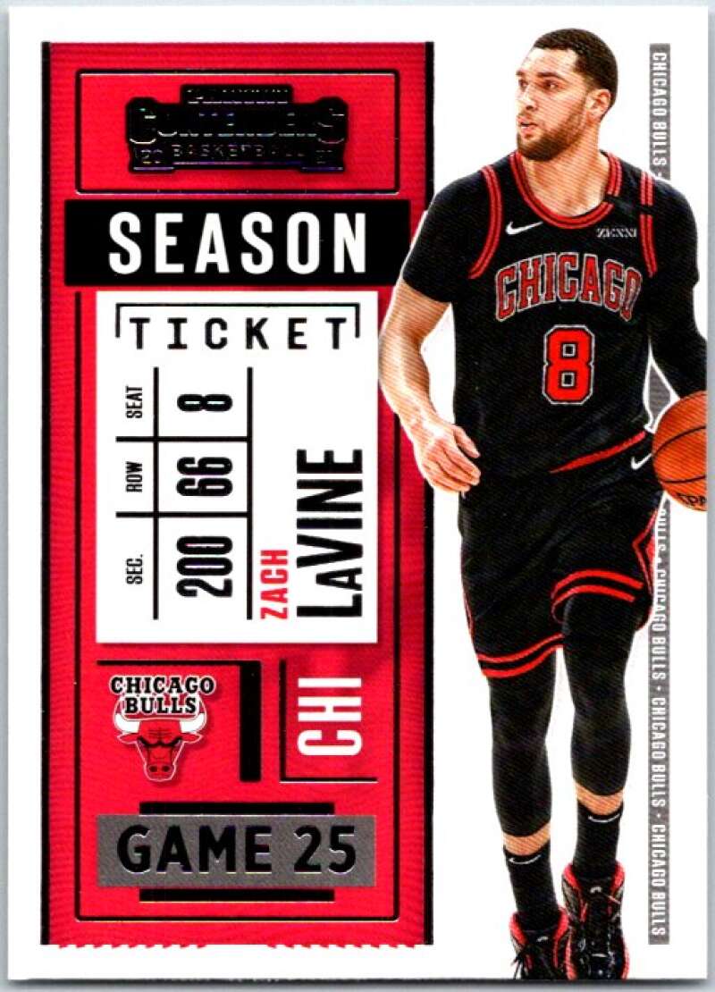 2020-21 Panini Contenders Season Ticket #15 Zach LaVine V48352