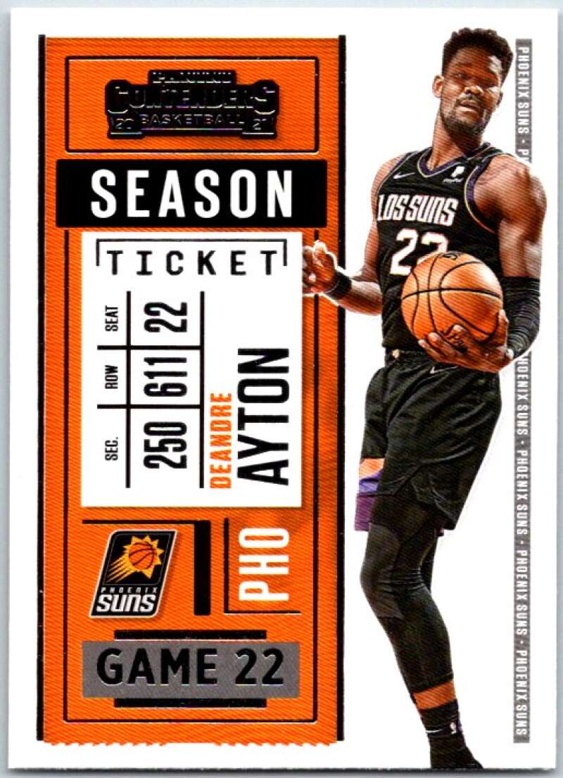 2020-21 Panini Contenders Season Ticket #16 Deandre Ayton V48353