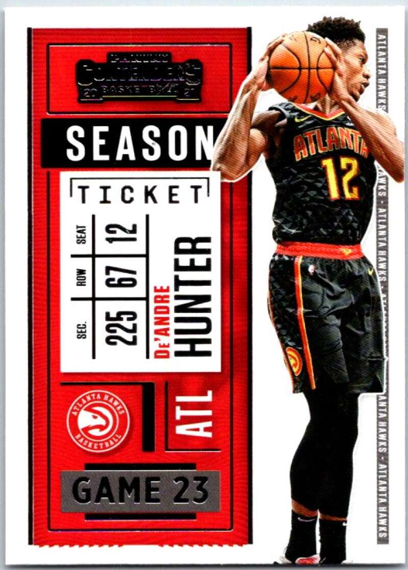 2020-21 Panini Contenders Season Ticket #24 De'Andre Hunter V48357