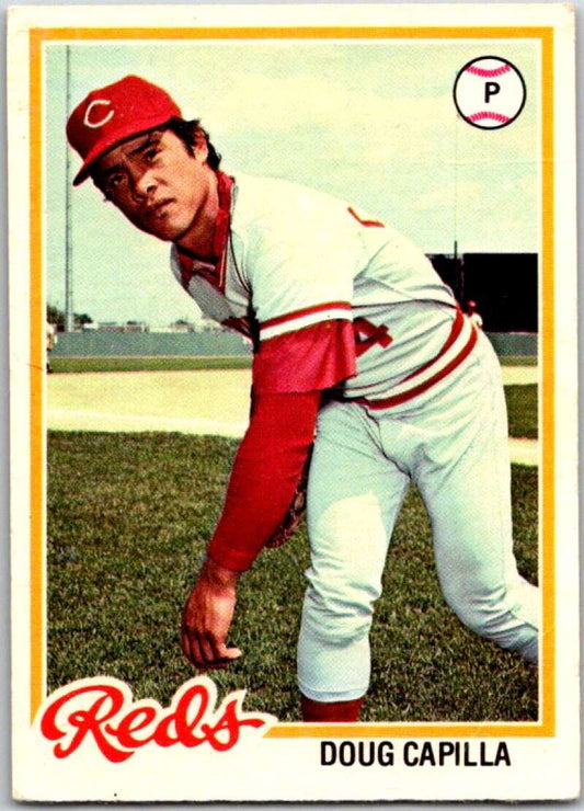 1978 O-Pee-Chee MLB #11 Doug Capilla  Cincinnati Reds  V48482