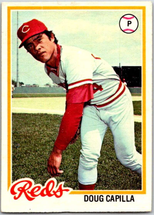 1978 O-Pee-Chee MLB #11 Doug Capilla  Cincinnati Reds  V48483