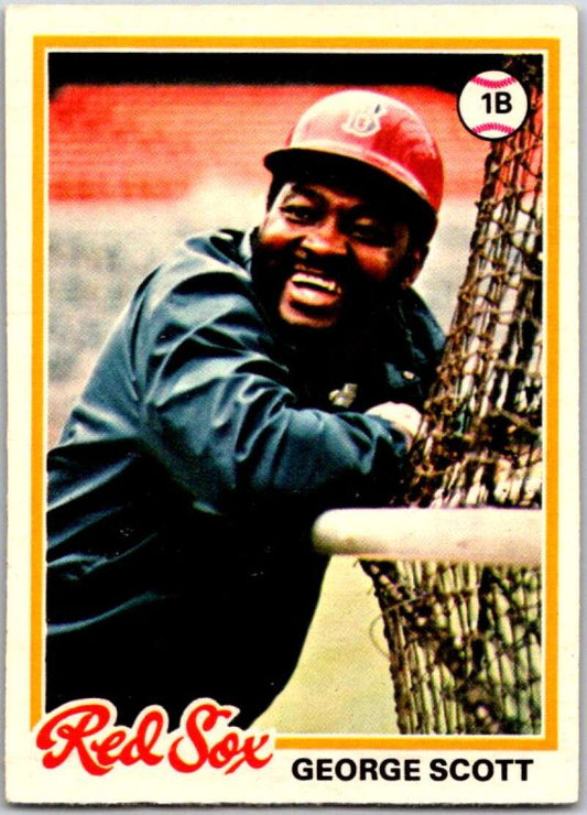 1978 O-Pee-Chee MLB #12 George Scott  Boston Red Sox  V48484