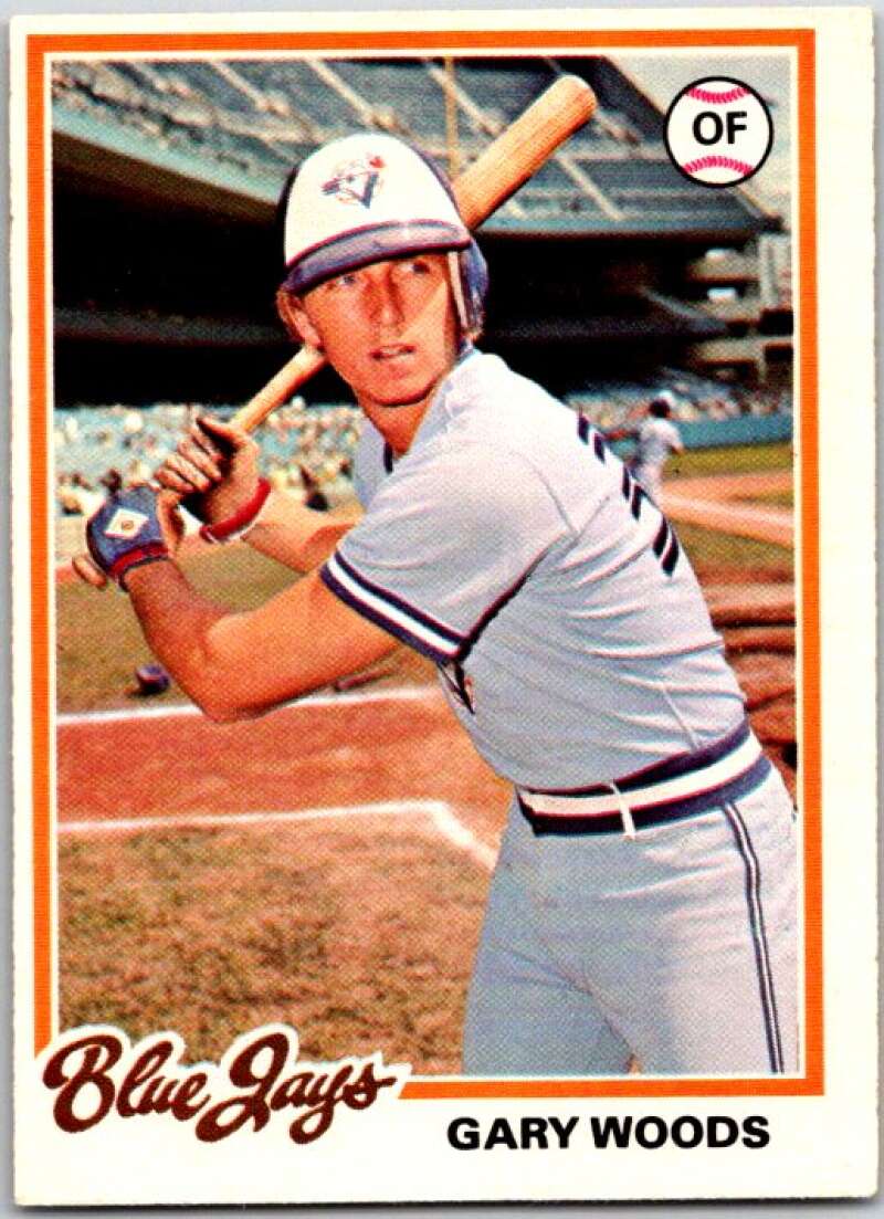 1978 O-Pee-Chee MLB #13 Gary Woods Toronto Blue Jays V48485