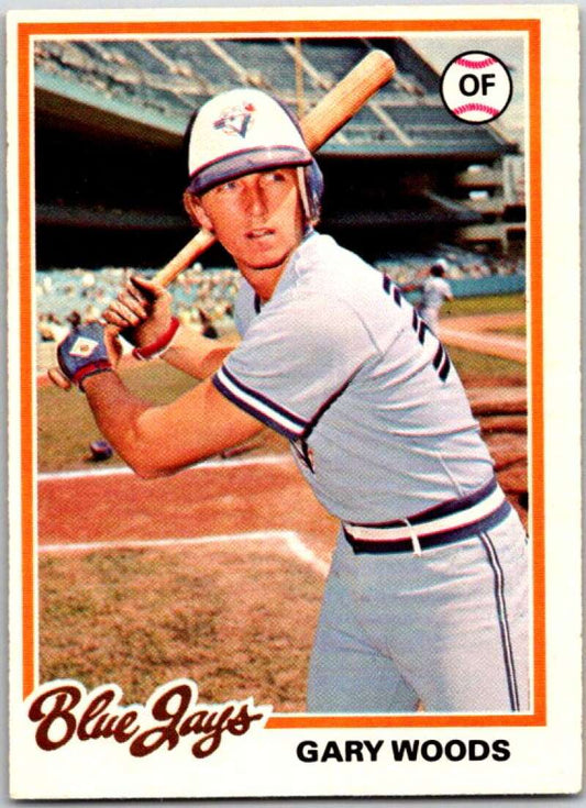 1978 O-Pee-Chee MLB #13 Gary Woods  Toronto Blue Jays  V48485