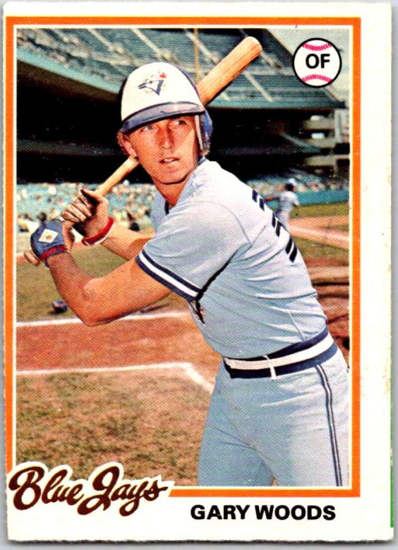 1978 O-Pee-Chee MLB #13 Gary Woods Toronto Blue Jays V48486