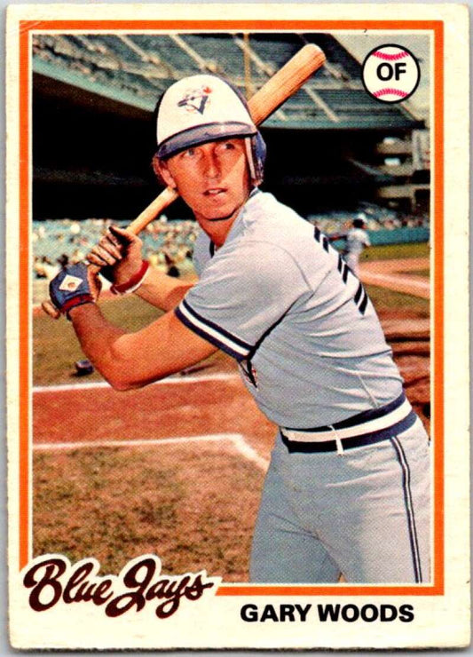 1978 O-Pee-Chee MLB #13 Gary Woods  Toronto Blue Jays  V48487