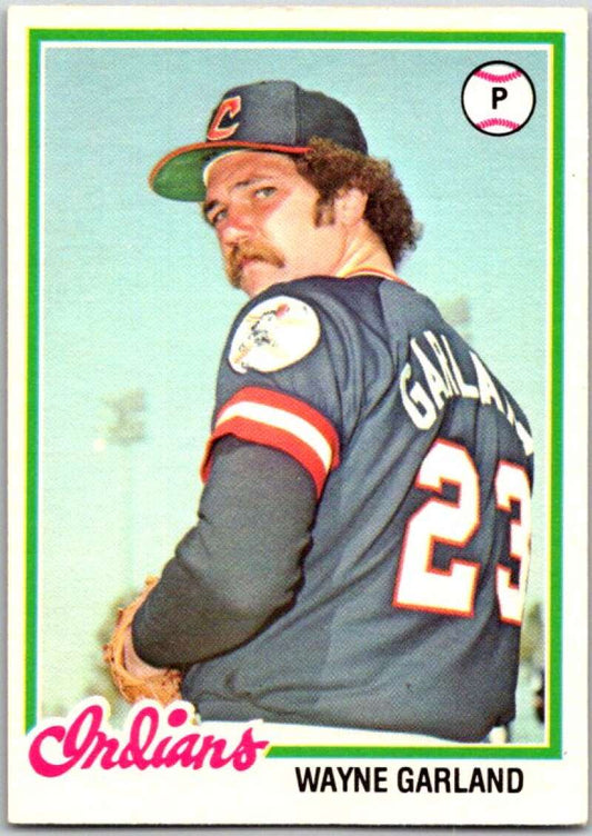 1978 O-Pee-Chee MLB #15 Wayne Garland  Cleveland Indians  V48491
