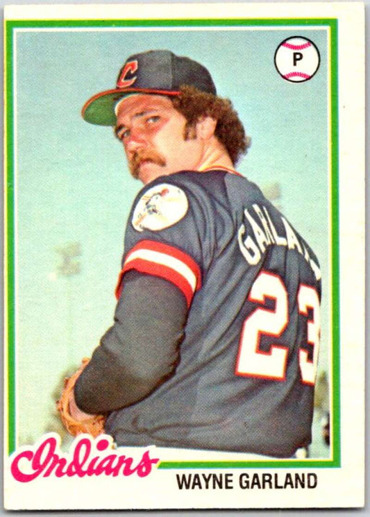 1978 O-Pee-Chee MLB #15 Wayne Garland  Cleveland Indians  V48492