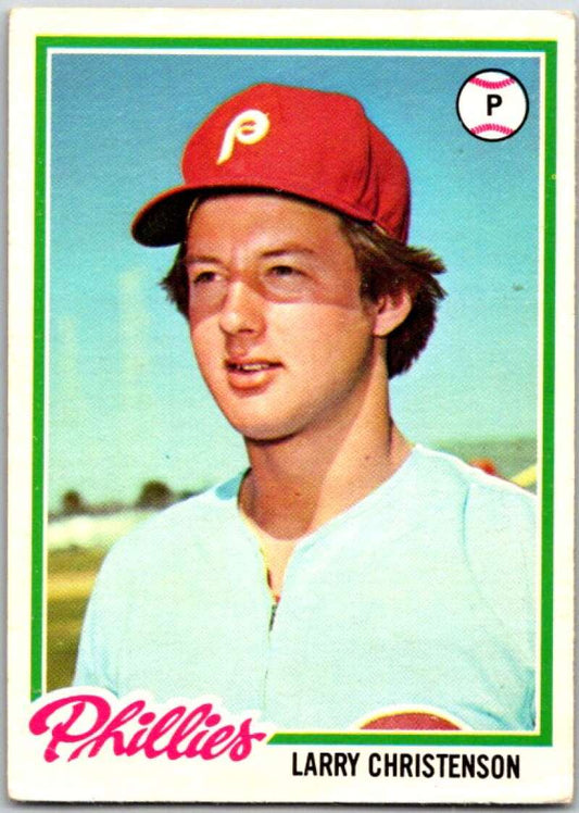 1978 O-Pee-Chee MLB #17 Larry Christenson  Philadelphia Phillies  V48494