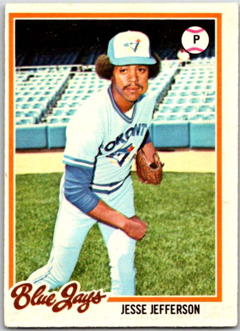 1978 O-Pee-Chee MLB #22 Jesse Jefferson Toronto Blue Jays V48505