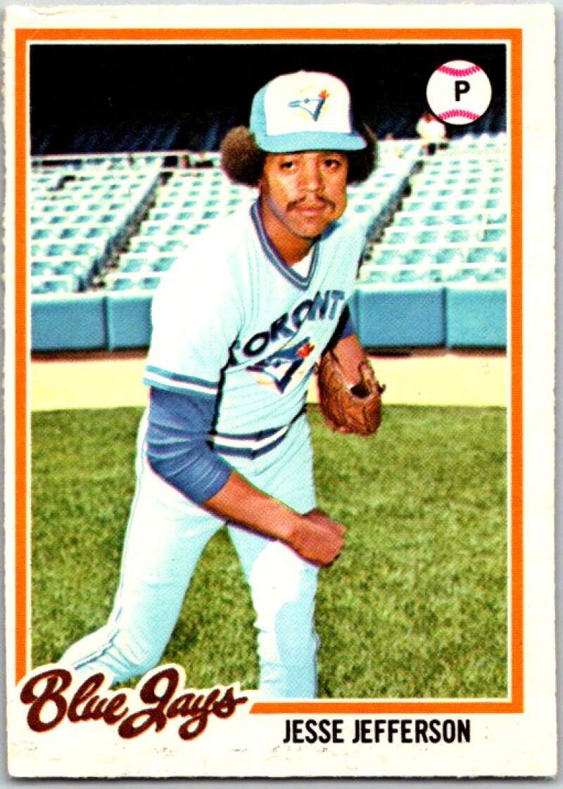 1978 O-Pee-Chee MLB #22 Jesse Jefferson Toronto Blue Jays V48506