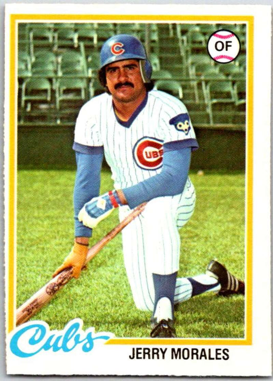 1978 O-Pee-Chee MLB #23 Jerry Morales  Chicago Cubs  V48508