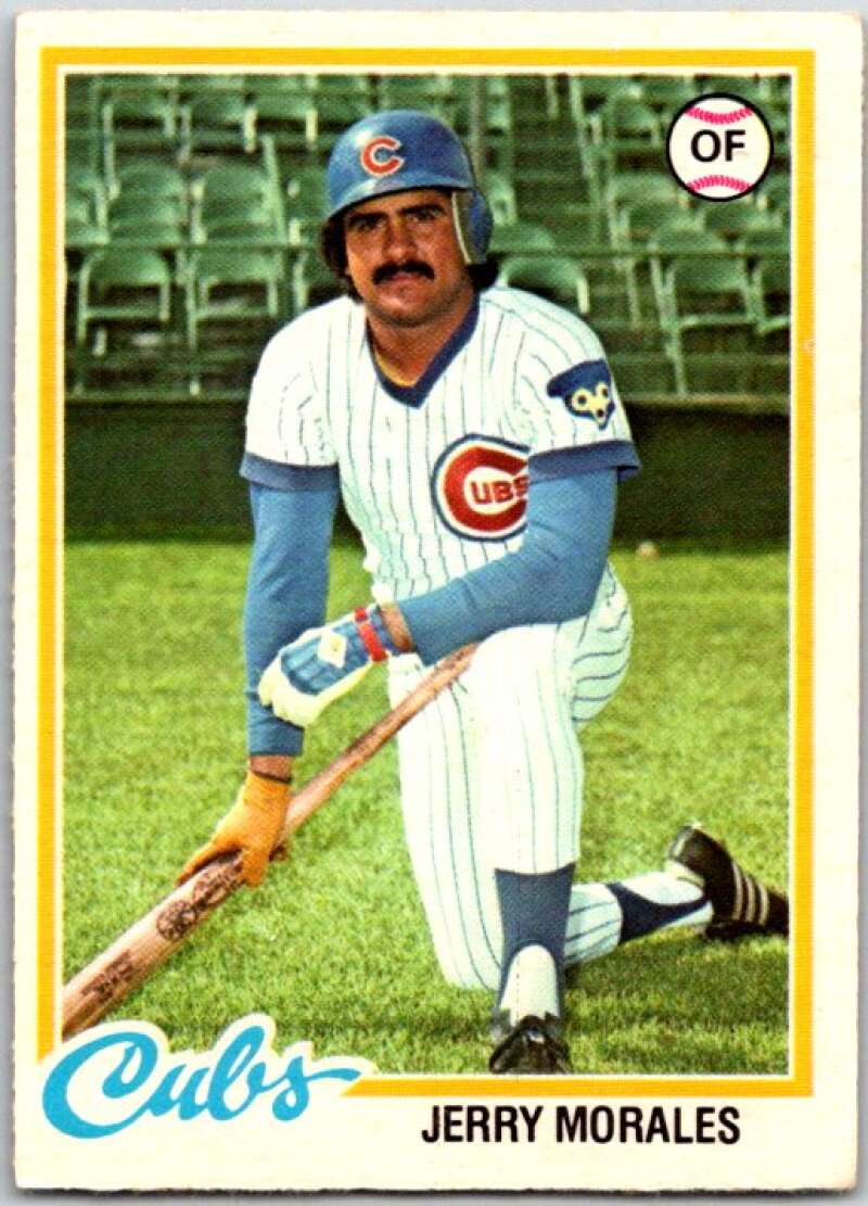 1978 O-Pee-Chee MLB #23 Jerry Morales Chicago Cubs V48509