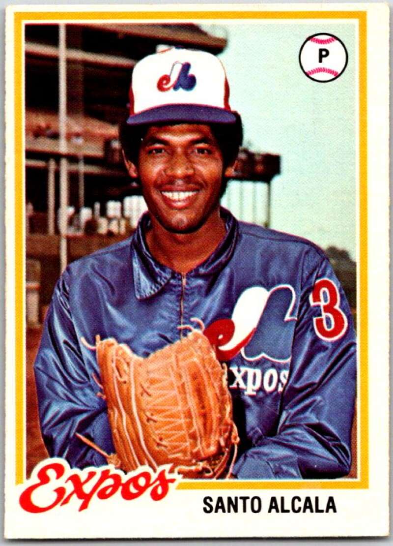 1978 O-Pee-Chee MLB #36 Santo Alcala Montreal Expos V48539
