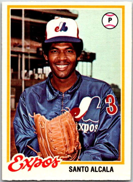 1978 O-Pee-Chee MLB #36 Santo Alcala  Montreal Expos  V48541