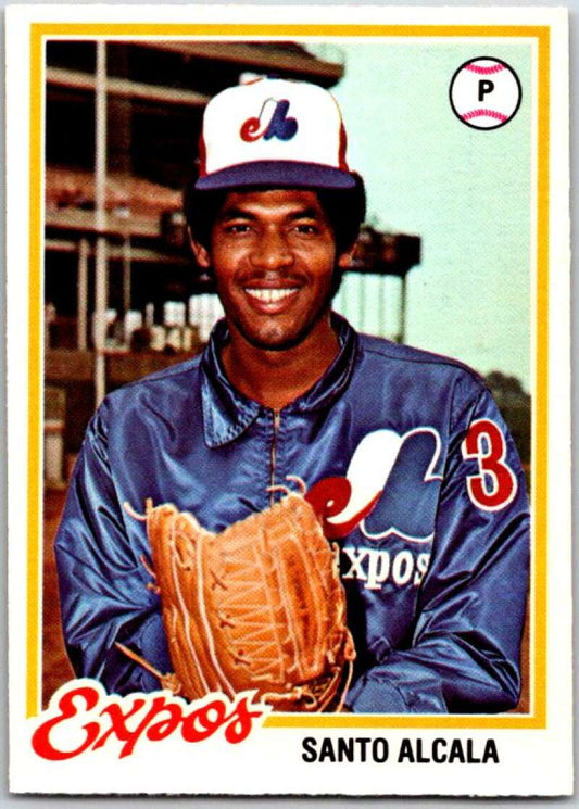 1978 O-Pee-Chee MLB #36 Santo Alcala  Montreal Expos  V48542