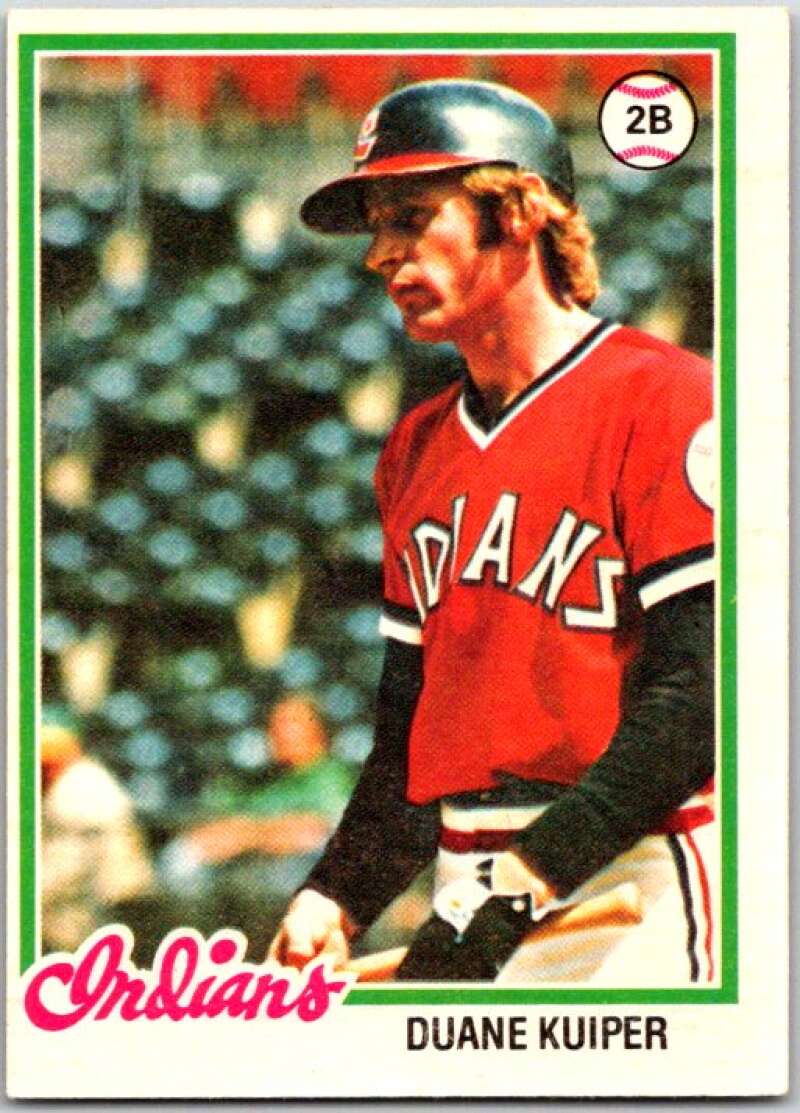 1978 O-Pee-Chee MLB #39 Duane Kuiper Cleveland Indians V48548