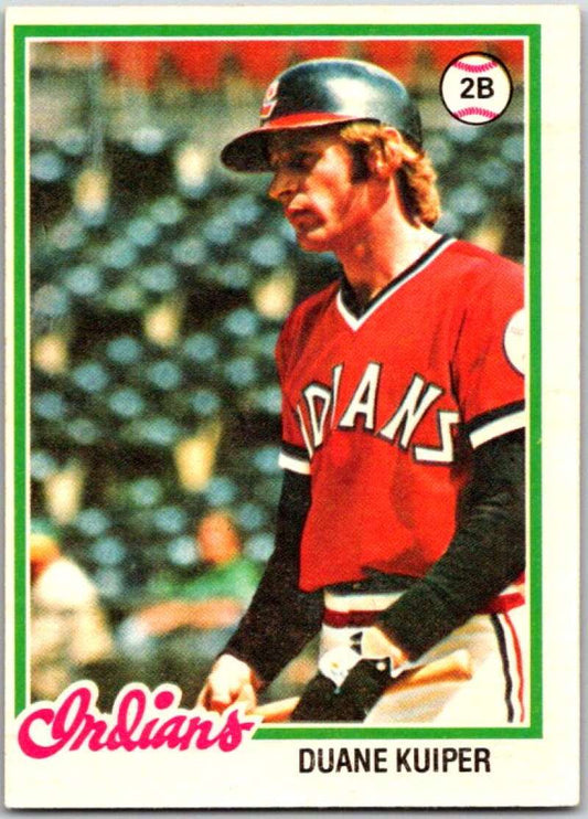 1978 O-Pee-Chee MLB #39 Duane Kuiper  Cleveland Indians  V48548