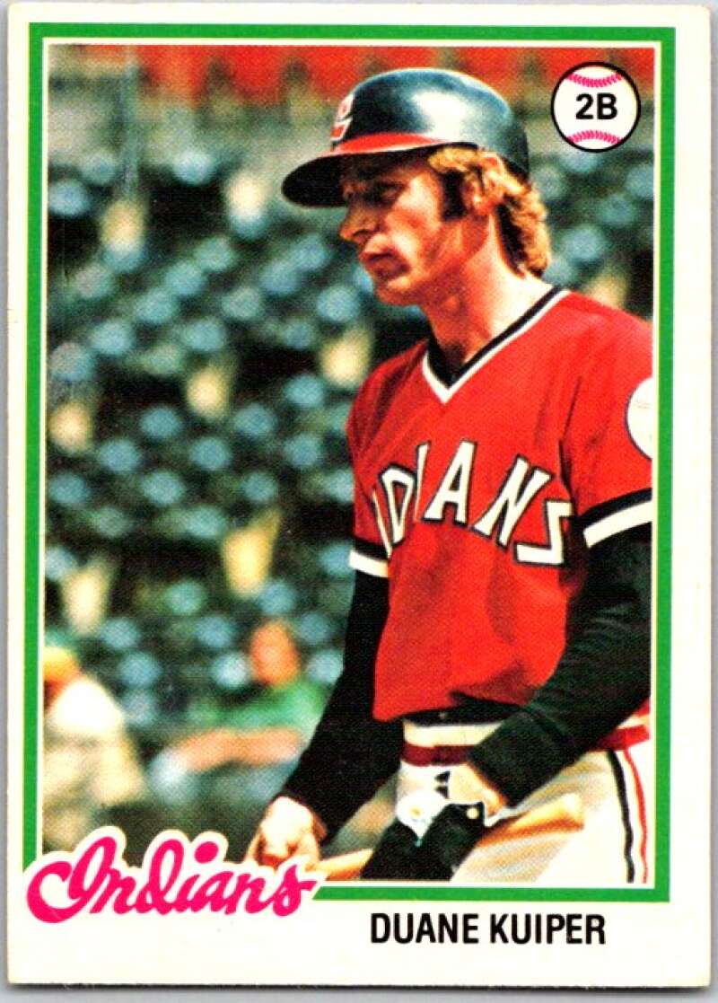 1978 O-Pee-Chee MLB #39 Duane Kuiper Cleveland Indians V48549