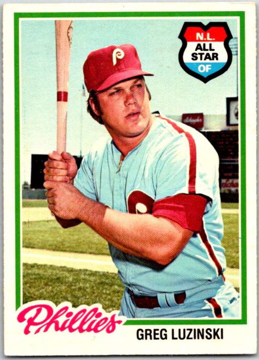 1978 O-Pee-Chee MLB #42 Greg Luzinski  Philadelphia Phillies  V48554