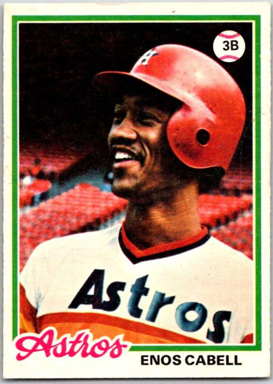 1978 O-Pee-Chee MLB #44 Enos Cabell  Houston Astros  V48557