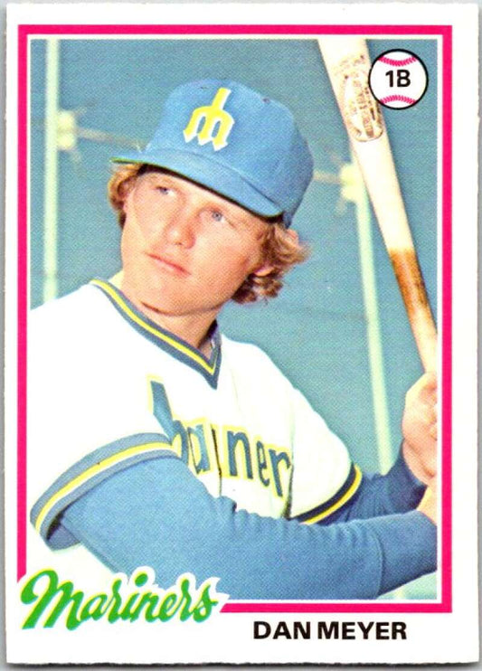1978 O-Pee-Chee MLB #55 Dan Meyer  Seattle Mariners  V48578