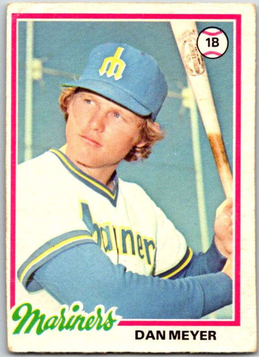 1978 O-Pee-Chee MLB #55 Dan Meyer  Seattle Mariners  V48579