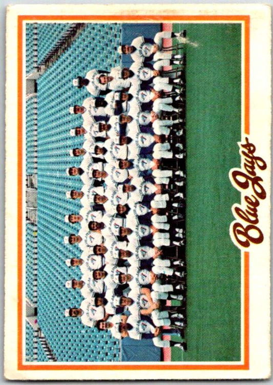 1978 O-Pee-Chee MLB #58 Blue Jays Team DP CL   V48583
