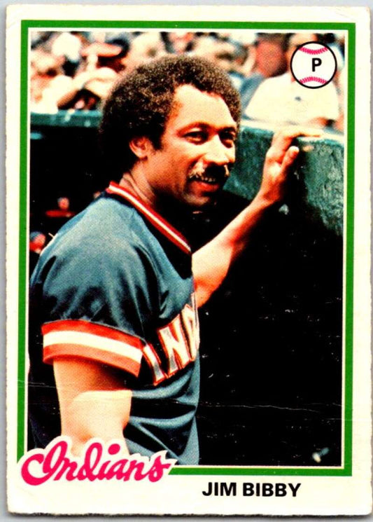 1978 O-Pee-Chee MLB #61 Jim Bibby  Cleveland Indians  V48592
