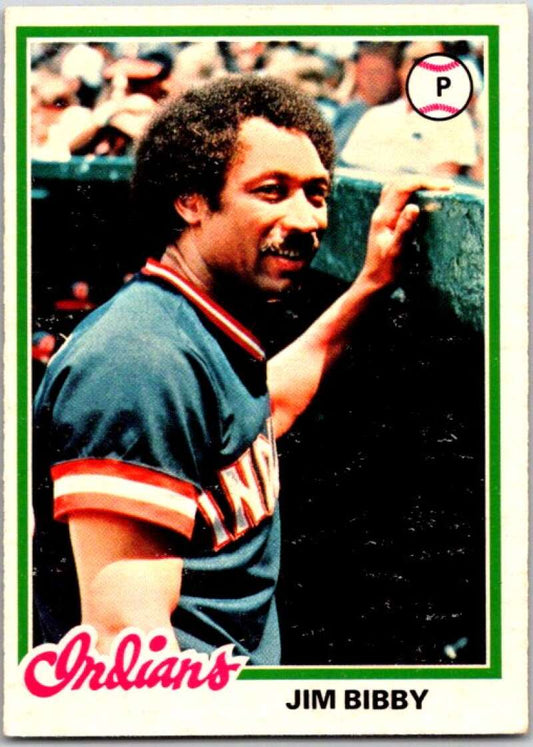 1978 O-Pee-Chee MLB #61 Jim Bibby  Cleveland Indians  V48593