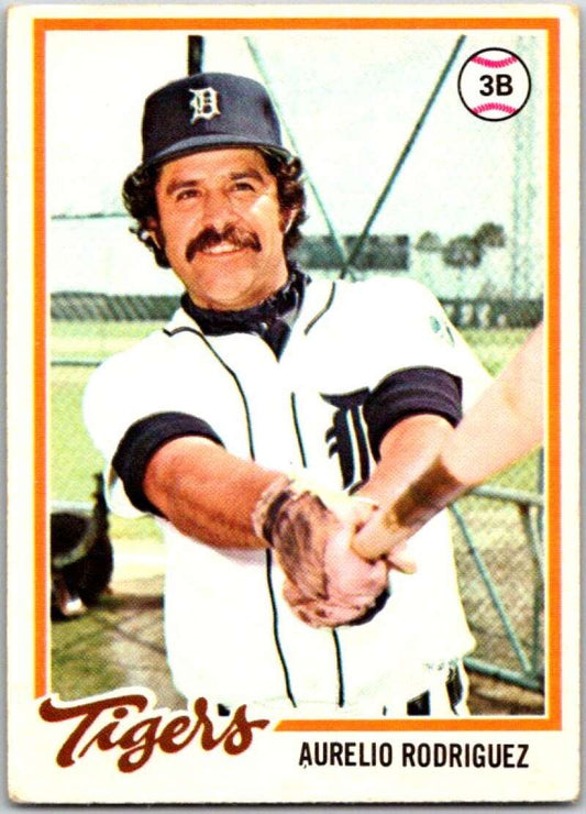 1978 O-Pee-Chee MLB #64 Aurelio Rodriguez  Detroit Tigers  V48599