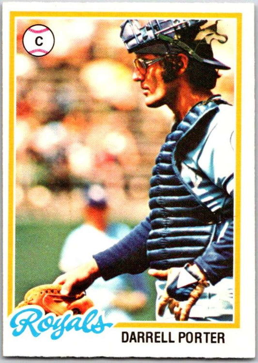 1978 O-Pee-Chee MLB #66 Darrell Porter  Kansas City Royals  V48601