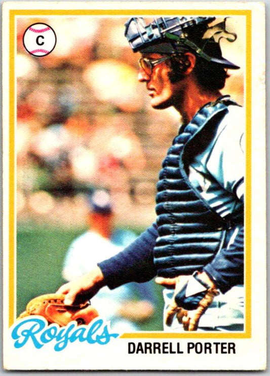 1978 O-Pee-Chee MLB #66 Darrell Porter  Kansas City Royals  V48602