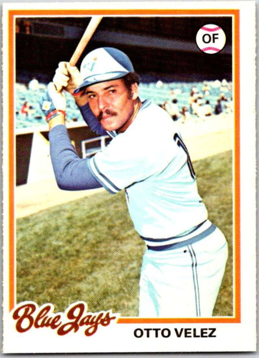 1978 O-Pee-Chee MLB #67 Otto Velez  Toronto Blue Jays  V48604