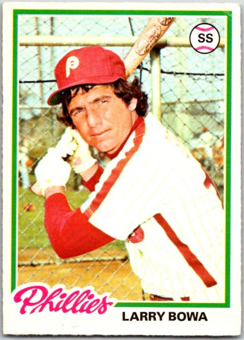 1978 O-Pee-Chee MLB #68 Larry Bowa Philadelphia Phillies V48608