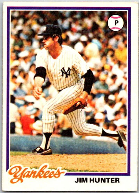 1978 O-Pee-Chee MLB #69 Jim Hunter  New York Yankees  V48609