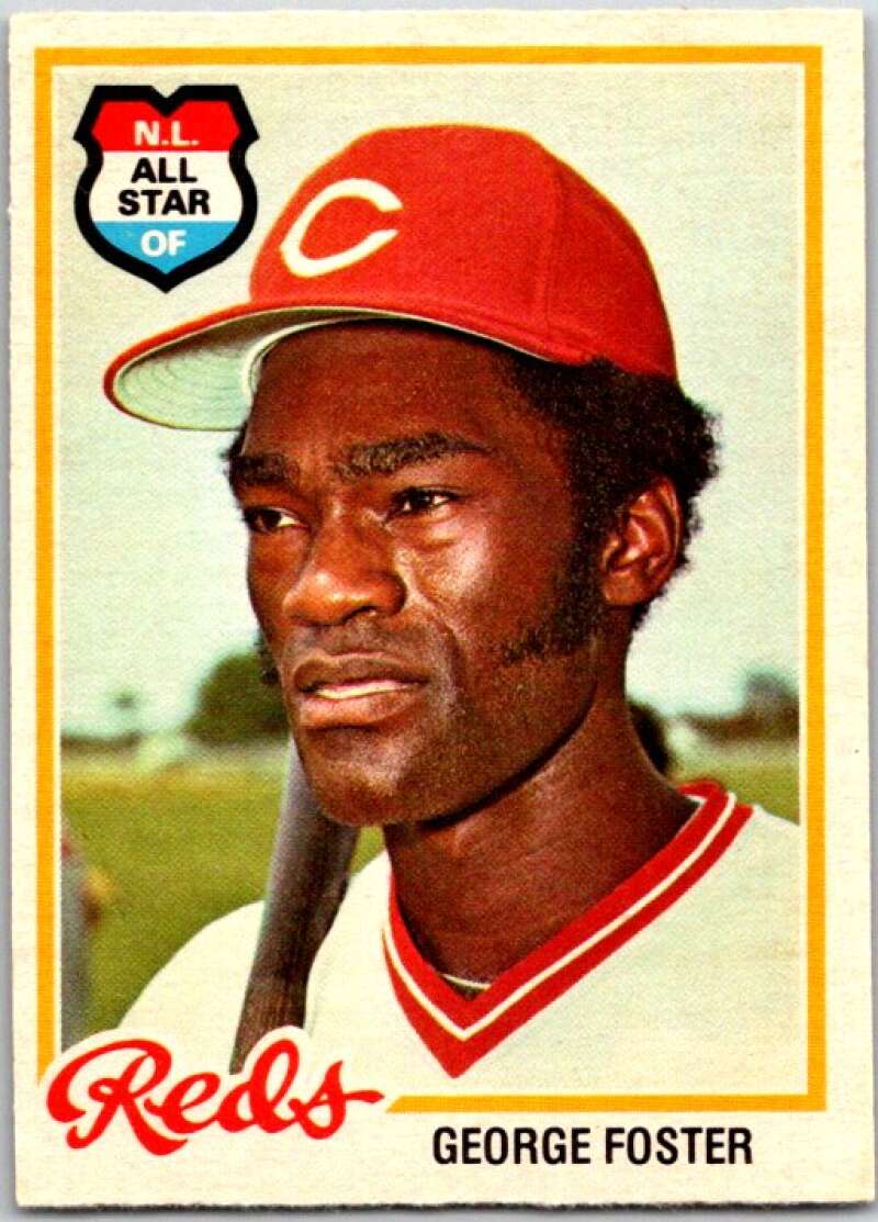 1978 O-Pee-Chee MLB #70 George Foster Cincinnati Reds V48610