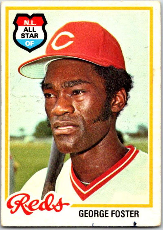 1978 O-Pee-Chee MLB #70 George Foster  Cincinnati Reds  V48611