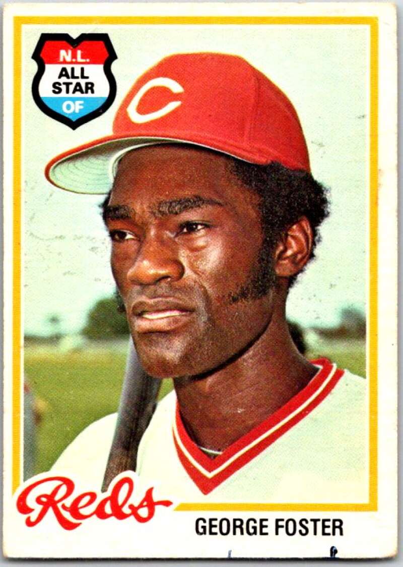 1978 O-Pee-Chee MLB #70 George Foster Cincinnati Reds V48611